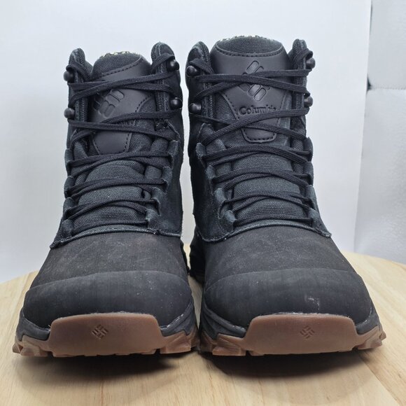 Men's Columbia Expeditionist Shield Waterproof Insulated Black Boots / Size 7.5 - Picture 2 of 9